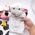 Melissa   Doug Hand Puppets Farm Animal Friends Lot Of 4 Sheep Horse Pig Cow