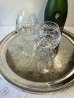 Vintage Silver Plate Large Round Serving Tray 36 Cm Ornate Engraved Pierced Edge