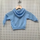 Vintage Fievel American Tail Hoodie Sweatshirt Infant Medium Blue Fleece  Usa