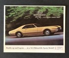 1966 Oldsmobile Sales Brochure Toronado Starfire 4-4-2 Sports Model Photos Vtg