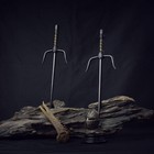 Superdo Octagon Metal Martial Arts Sai 15  Black silver High Quality Forging