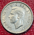Very Fine Vf  1940 Canadian Canada Nickel 5 Cents-feb346