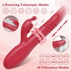 Rabbit Thrusting Rotating Dildo G-spot Vibrator Clit Massager Sex Toys For Women