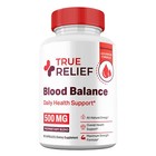 True Relief Blood Balance Capsules  Max Strength  Truerelief Pills  2 Pack 