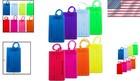 Brightly Colored Flexible Travel Luggage Tags Set - Perfect For Family Trips