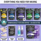 Hard Wax Beads Waxing Beans Painless Hair Removal Brazilian Body Tress Wellness