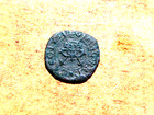 Charles I 1625-49 Copper Farthing Rose Type  3 D11