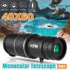 Night Vision High Power Monocular 40x60 Zoom Hd Optical Telescope Waterproof bag