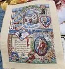 Handmade Completed Finished Cross Stitch Pieces 16  x 12   Gift Decor