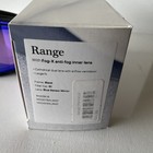 New  Smith Range Winter Goggles Black - Blue Sensor Mirror  Fog-x Anti Fog Lens