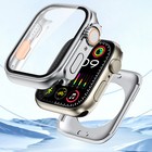 For Apple Watch Series 9 8 7 Se 6 5 4 9h Screen Protector Case Waterproof Cover
