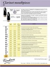 Vandoren 5rv Lyre Bb Clarinet Mouthpiece -  cm4028 