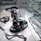 Vivienne Westwood Nana Anime Okazaki Shinichi Pendant Lighter Two Orbs Chain  Sl