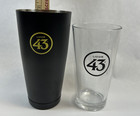 Licor 43  l43  Boston Shaker   Boston Glass Nib Man Cave  Bartender Mixer Drink