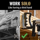 Hang Em Fast Joist Hanger Installation Jig For 2x6 2x8 8 X 7 X 2 25  Black