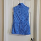 Peter Millar Women   s Packable Reversible Vest Navy blue white Size Small    Nwt