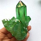 Natural Green Crystal Cluster Quartz Crystal Gem Stone Healing Mineral Reiki Usa