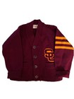 Rare Vintage Usc Trojans Child s Knit Letterman   s Cardigan Sweater By Desmonds