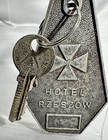 Hotel Rzesz  w Poland Chunky Pewter Hotel Room W  Yeti Polish Key Cold War Era