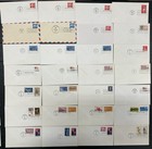 Lot Of 280 Uncacheted First Day Covers Many Combos   Better Topics