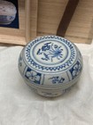 Gosu Dyed Chinese Antique Vietnamese Ceramic Incense Holder Used
