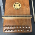 Beautiful Lightly Used 22 String Bowed Psaltery With Bow   Note Guides As Imaged