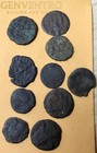 Late Roman Empire Bronze Ae3   Ae4 Coins  285   400 Ad      Uncleaned Hoard Finds    