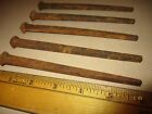 5--big  6  Long  Antique 1800 s Square Nails  Great Patina  Many Use s  