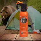 Lot Of 2 - Udap Pepper Power Bear Spray Repellant W  Griz Guard Holster 