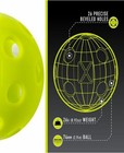 New 12 Franklin X-26 Pickleball Indoor Ball Set Of 12  Optic Green Yellow