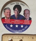 2002 Maryland Pinback Button  Curran  Townsend  Schaefer