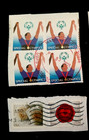 Set Of 10  Used Stamps  - Please See Photo s  - On Paper -  Fine Condition