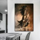 Running Horse Canvas Painting Print Art Mural Canvas Wall Art Home Decor Posters