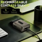 Mens Electric Shaver Rechargeable Beard Trimmer Usb Hair Clipper Razor