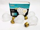 Halco  4 Bulbs  100 Watt Light Bulb Lamps A19 Frosted Long Life New Tested