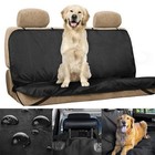 Pet Dog Car Seat Cover For Back Seat Protector Hammock Extender Waterproof Black