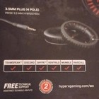 Hyperx Cloud Revolver Wired 3 5mm Headset Detachable Boom Mic Black red
