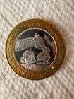 Circus Circus Casino Reno  10 Limited Edition  999 Fine Silver Gaming Token chip