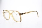 Vintage American Optical Eyeglasses Tempera Ao887 Russbr Size 50 13-135 Mm