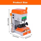 Key Cutting Duplicating Machine Cutter Car Key Copier Locksmith Tools