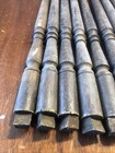 Lot Of 8 Antique Farmhouse Stair Spindles Balusters Walnut   26    Vintage