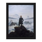 Wanderer Above The Sea Of Fog Framed Print By Caspar David Friedrich