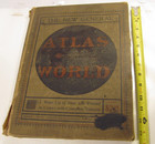 Rand Mcnalley Atlas Of The World 1902 Book Of Color Maps 1900 Census States