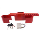 Red Shipping Container Locks  Heavy Duty Equipment Lock Cargo Door Lock Us Stock