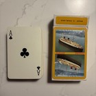Vintage Cunard Lines Cruise Ship Playing Cards Made In England