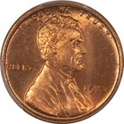 1913 Lincoln Cent - Pcgs Ms-65 Rd  Fiery Red Gem 