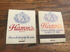 Lot Of 3 Hamm s Beer Full Matchbook - Olympia Brewing Company Vintage Mint