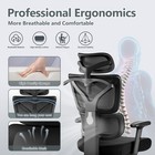Winrise Office Chair Ergonomic Desk Chair  High Back Gaming Chair  Big And Tall