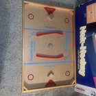 Vintage Carrom  Nok-hockey Floor Game Board With 2 Sticks And Puck
