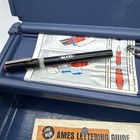 Vintage Alvin Drafting Box  usa  With Kit  germany  Rulers  Reform Pencil  Lead